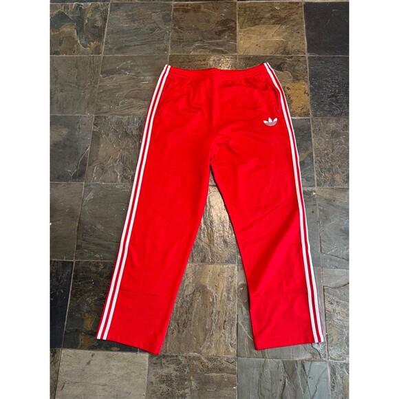 MEN'S ADIDAS ORIGINALS FIREBIRD TRACK PANTS  Size 2XL RED - Picture 1 of 3